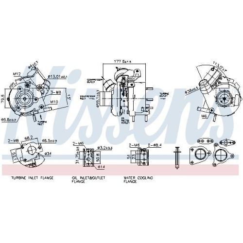 NISSENS Lader, Aufladung ** FACTORY NEW ** 93796