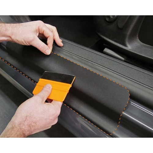 Foliatec Lack Schutzfolie Einstiegsbereich, Schwarz 2 St&uuml;ck 3425