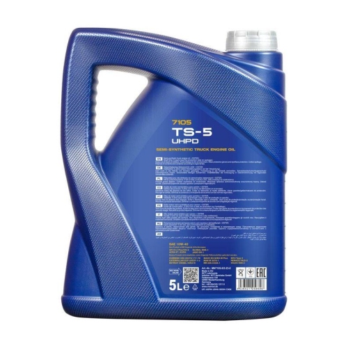 Motor&ouml;l Motoren&ouml;l Mannol TS-5 UHPD 10W-40 5 Liter Kanister MN7105-5