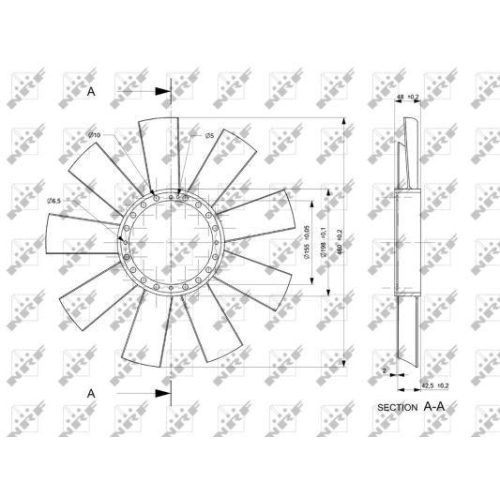 NRF L&uuml;fterrad, Motork&uuml;hlung 49811