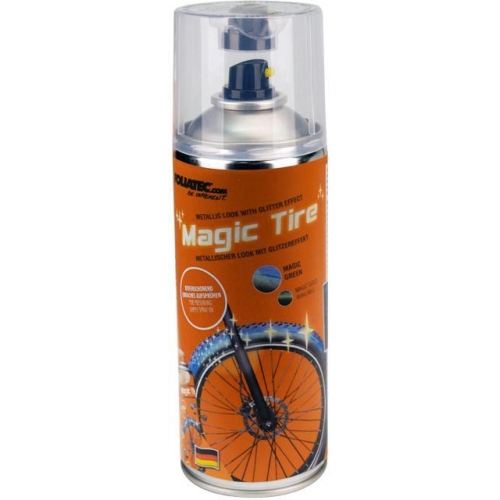 Foliatec Magic Tire Reifen-Spray 400ml Green Reifen-Glanz Farbe Fahrrad Bike