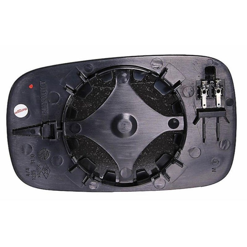 METZGER AUTOTEILE Spiegelglas, Au&szlig;enspiegel ORIGINAL ERSATZTEIL 2060055