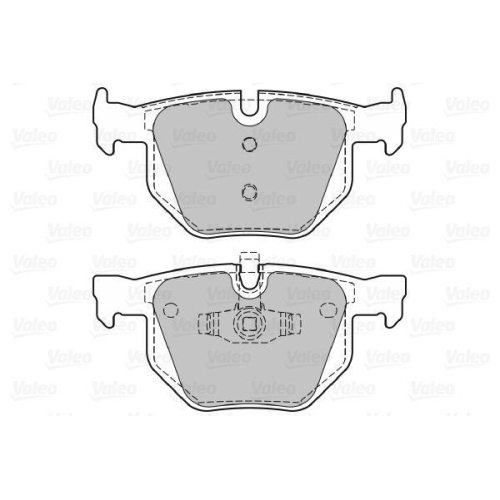 VALEO Bremsbelagsatz, Scheibenbremse 598885
