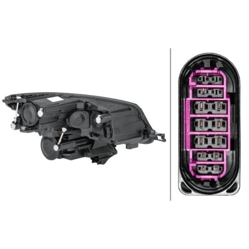 HELLA Hauptscheinwerfer 1LF 012 669-111