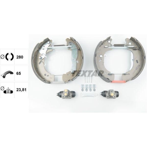 TEXTAR Bremsbackensatz Shoe Kit Pro 84054500