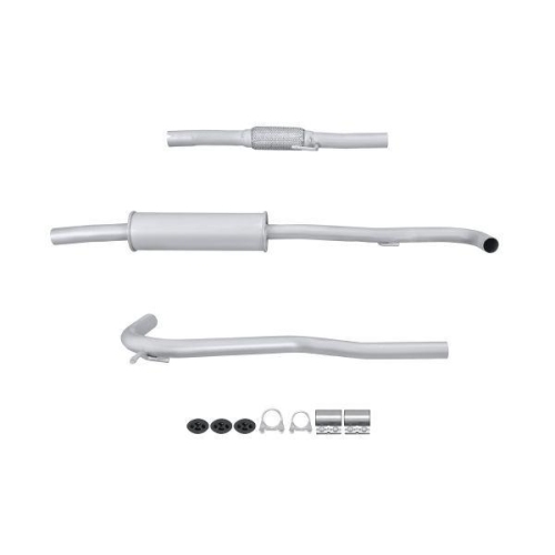 HELLA Mittelschalld&auml;mpfer Easy2Fit &ndash; PARTNERED with Faurecia 8LC 366 023-891