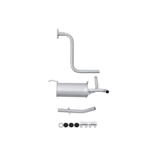 HELLA Endschalld&auml;mpfer Easy2Fit &ndash; PARTNERED with Faurecia 8LD 366 028-381