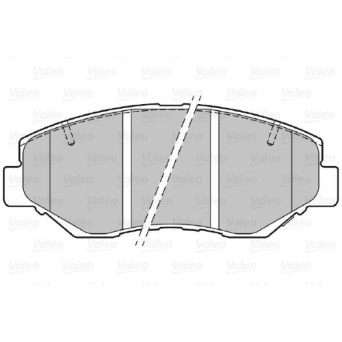 VALEO Bremsbelagsatz, Scheibenbremse FIRST 301757