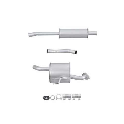 HELLA Endschalld&auml;mpfer Easy2Fit &ndash; PARTNERED with Faurecia 8LD 366 028-421