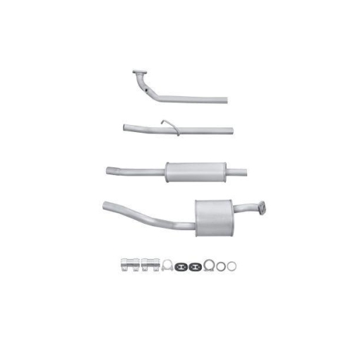 HELLA Endschalld&auml;mpfer Easy2Fit &ndash; PARTNERED with Faurecia 8LD 366 028-431