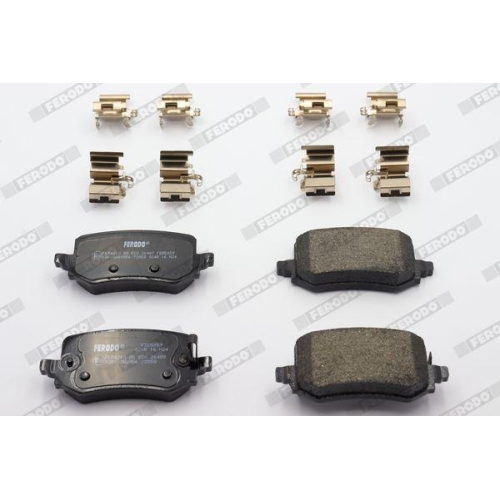 FERODO Bremsbelagsatz, Scheibenbremse PREMIER ECO FRICTION FDB5459