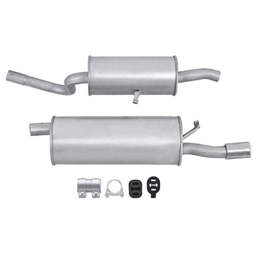 HELLA Endschalld&auml;mpfer Easy2Fit &ndash; PARTNERED with Faurecia 8LD 366 028-591