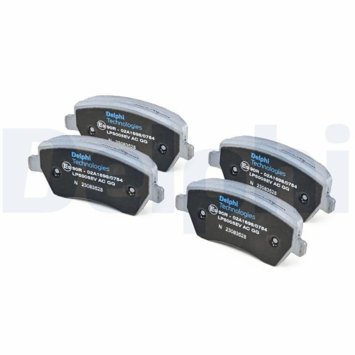 DELPHI Bremsbelagsatz, Scheibenbremse LP5005EV