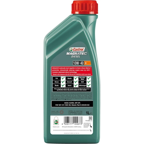 Motoröl Motorenöl MAGNATEC DIESEL B4 1 Liter Flasche 15CA2A