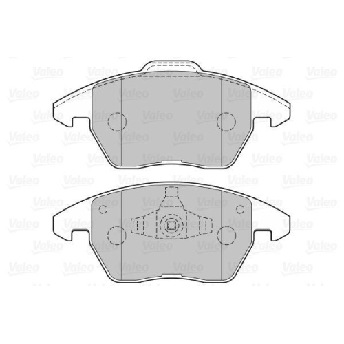 VALEO Bremsbelagsatz, Scheibenbremse FIRST 301715