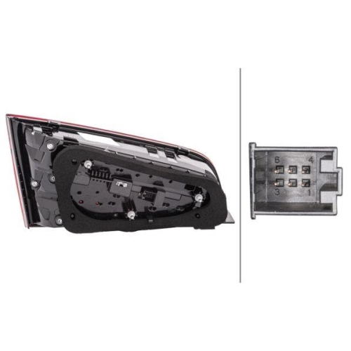 HELLA Heckleuchte 2SV 012 837-101