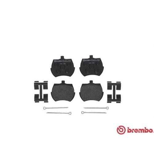 BREMBO Bremsbelagsatz, Scheibenbremse PRIME LINE P 52 002