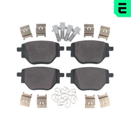 OPTIMAL Bremsbelagsatz, Scheibenbremse BP-12834