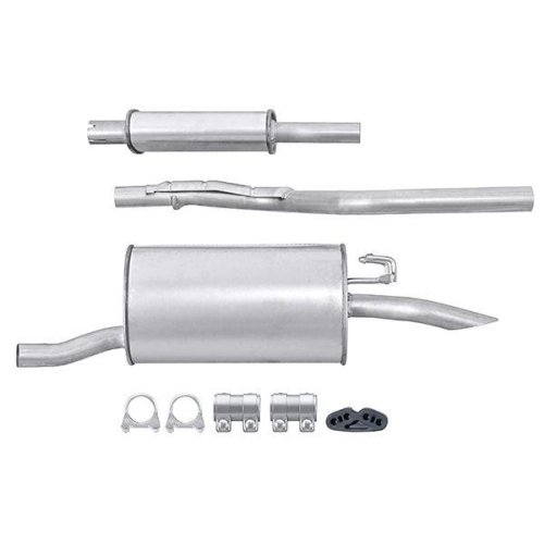 HELLA Endschalld&auml;mpfer Easy2Fit &ndash; PARTNERED with Faurecia 8LD 366 028-671