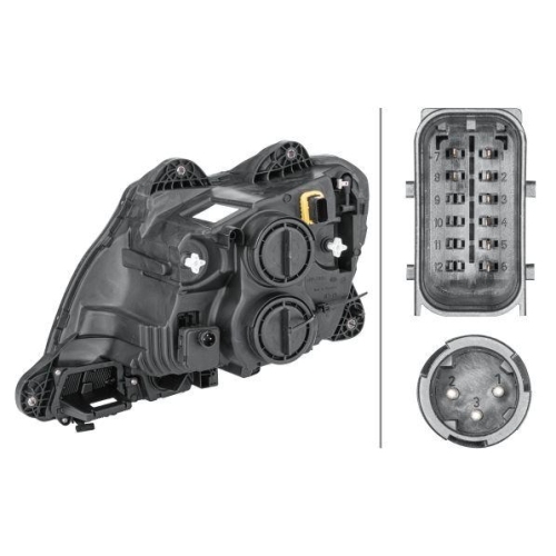 HELLA Hauptscheinwerfer 1ED 010 116-541