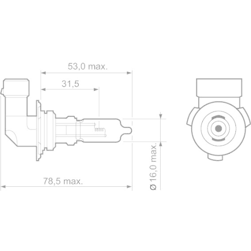 VALEO Glühlampe, Fernscheinwerfer ESSENTIAL 032013