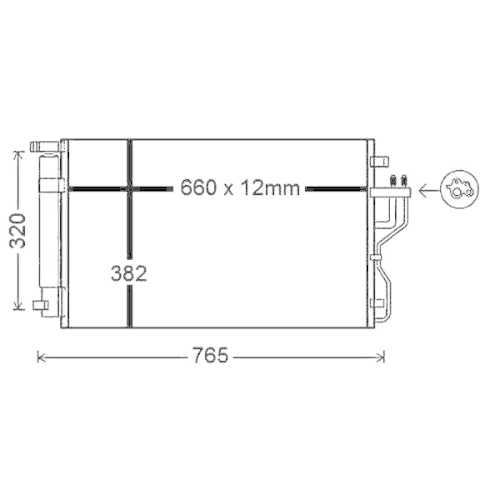 MAHLE Kondensator, Klimaanlage BEHR *** PREMIUM LINE *** AC 770 000P