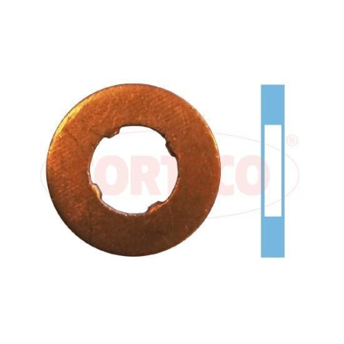 CORTECO Dichtringsatz, Einspritzventil 49445014