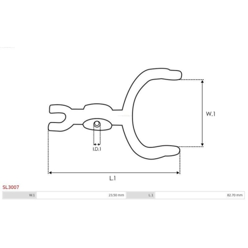 AS-PL Starterhebel, Vergaser Brandneu AS-PL SL3007