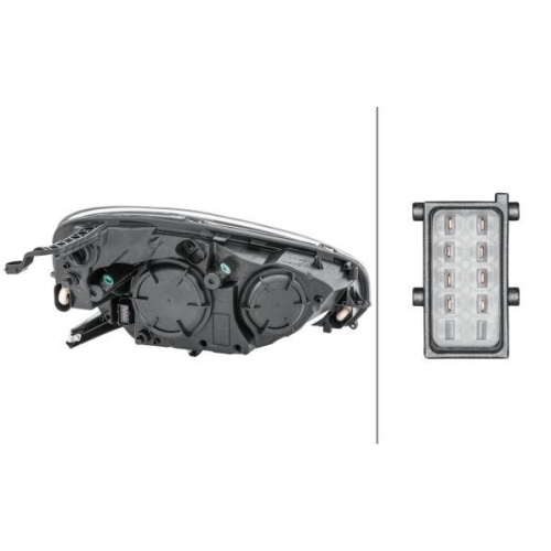 HELLA Hauptscheinwerfer 1EH 354 811-051