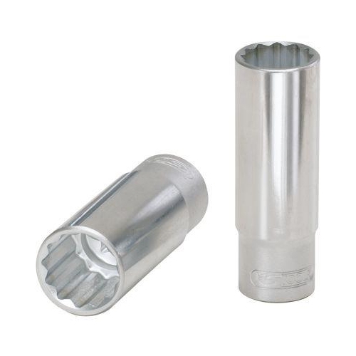 1/2 Zoll 12-kant-Stecknuss, lang, 7/16 Zoll auf H&auml;nger KS TOOLS 917.1288-E