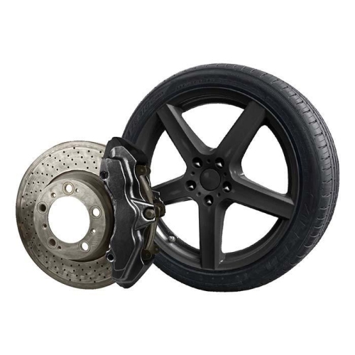 Foliatec Universal 2K Lackspray schwarz matt 400ml Bremssattelfarbe 2129