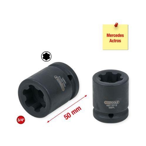 Torx-E-Plus Stecknuss f&uuml;r Mercedes, 32 EPL, 50mm lang KS TOOLS 460.0012