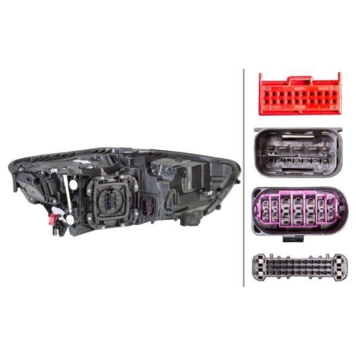 HELLA Hauptscheinwerfer 1LX 012 976-131