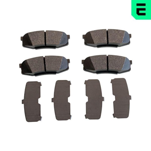 OPTIMAL Bremsbelagsatz, Scheibenbremse