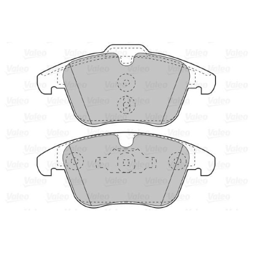 VALEO Bremsbelagsatz, Scheibenbremse 601056