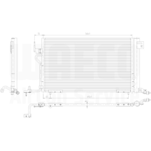 WAECO Kondensator, Klimaanlage 8880400146