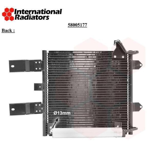 VAN WEZEL Kondensator, Klimaanlage 58005177