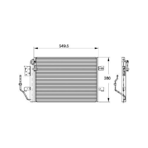 WAECO Kondensator, Klimaanlage 8880400156