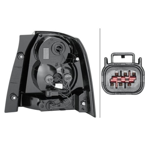 HELLA Heckleuchte 2VP 354 814-011