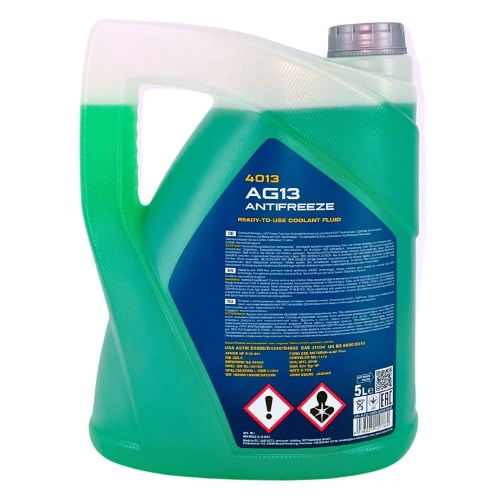 Mannol Antifreeze K&uuml;hlerfrostschutz AG13 (-40 &deg;C) Hightec 5 Liter MN4013-5