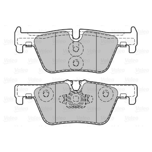 VALEO Bremsbelagsatz, Scheibenbremse 601311