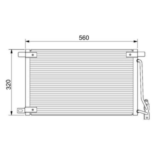 WAECO Kondensator, Klimaanlage 8880400182