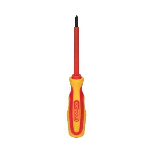 ERGOTORQUE VDE PH-Schraubendreher, PH1 auf H&auml;nger KS TOOLS 117.0524-E