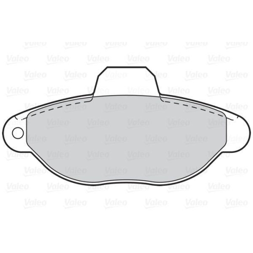 VALEO Bremsbelagsatz, Scheibenbremse FIRST 302110