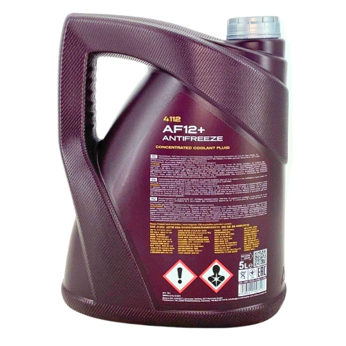 Mannol Antifreeze AF12+ Longlife Frostschutz Konzentrat 5 Liter MN4112-5