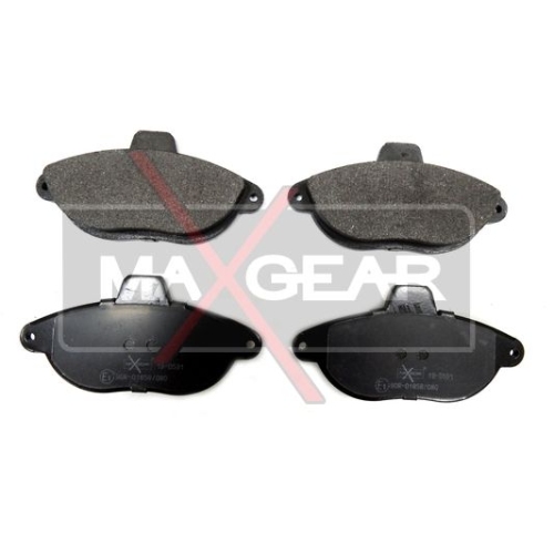 MAXGEAR Bremsbelagsatz, Scheibenbremse 19-0591