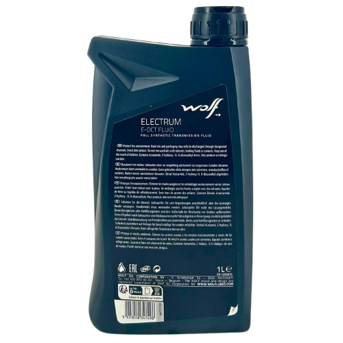 Getriebe&ouml;l Wolf Electrum E-DCT Fluid 1 Liter Flasche 1050870
