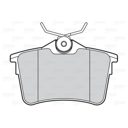 VALEO Bremsbelagsatz, Scheibenbremse FIRST 302116