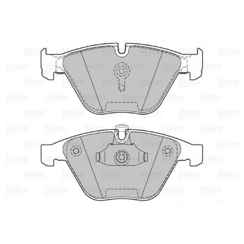 VALEO Bremsbelagsatz, Scheibenbremse 601357