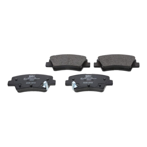 VALEO Bremsbelagsatz, Scheibenbremse ESSENTIAL 302219